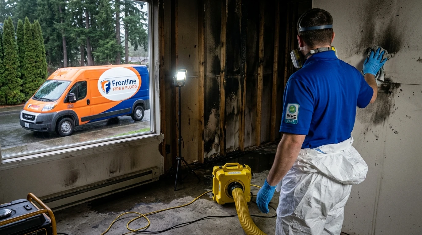 Fire & Smoke Restoration: What to Do in the First 24 Hours After a Fire
