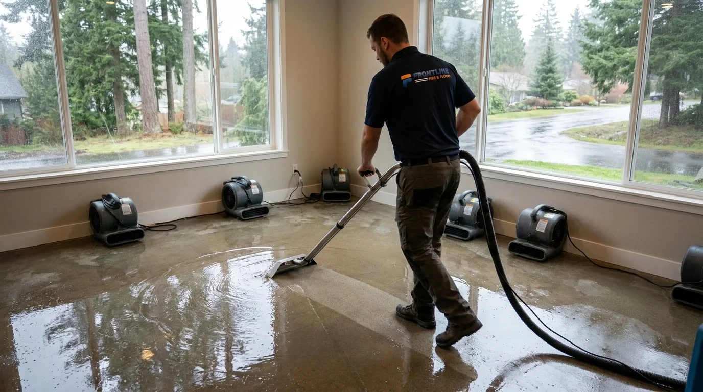 24/7 Emergency Water Removal & Cleanup in Milton